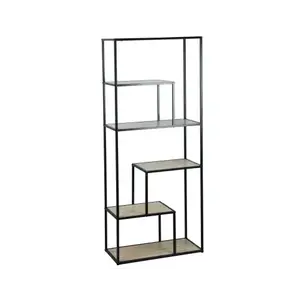 Regál Alessandro, 70 cm, černý/dub sonoma obraz