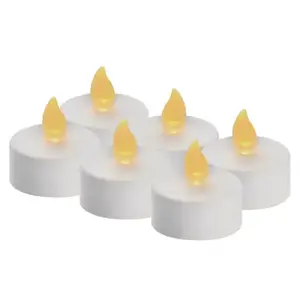 LED svíčky (6 ks) bílé obraz