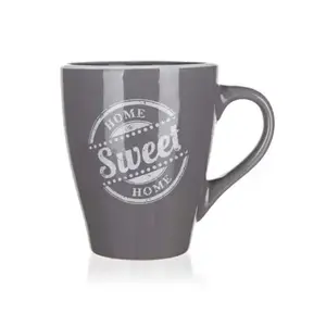 Hrnek Sweet Home 310 ml, šedý obraz