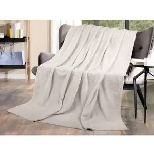 Flanelová deka Cashmere Dots 150x200 cm, písková obraz