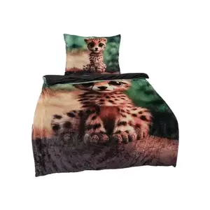 Dětské povlečení Cashmere Touch, motiv leopard obraz