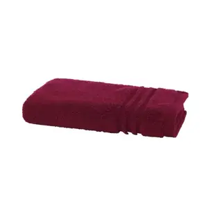 Froté ručník pro hosty Kira 30x50 cm, bordeaux obraz