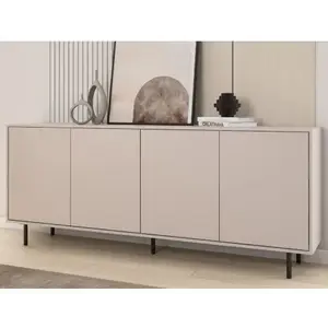 Široká skříňka Flax, 200 cm, béžová kašmír obraz