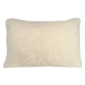 Dekorační polštář Luxury Sheep 50x70 cm, krémový obraz