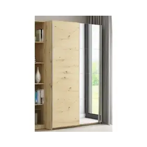 Šatní skříň Carlos 125 cm, dub artisan obraz