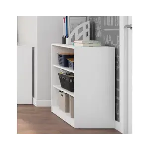 Nízký regál Carlos, bílý, šířka 75 cm obraz