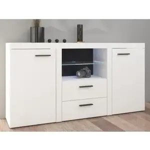 Komoda se zásuvkami Rumba, bílá obraz