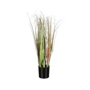 Umělá rostlina v květináči Tráva 58 cm, zelená obraz