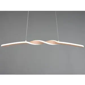 Závěsné stropní osvětlení LED Ginko, písková obraz