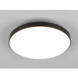 Stropní LED osvětlení Spica 27 cm, černé obraz