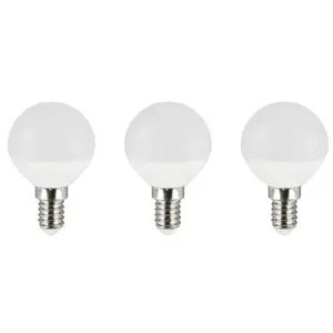 LED žárovka (3 ks) LM E14, 4, 8W, 470 lm obraz