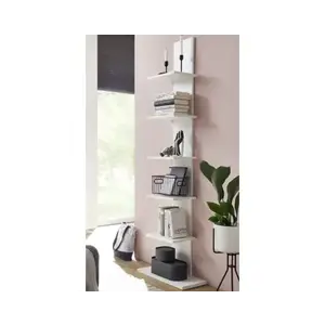 Nástěnný regál Wall, bílý obraz