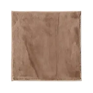 Koupelnová předložka Králík 50x50 cm, taupe obraz
