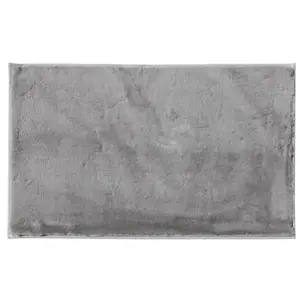 Koupelnová předložka Králík 50x80 cm, stříbrná obraz