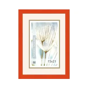 Fotorámeček Giulia 15x21 cm, oranžový obraz