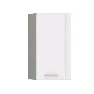 Horní kuchyňská skříňka Bianka 30G, 30 cm, bílý lesk obraz