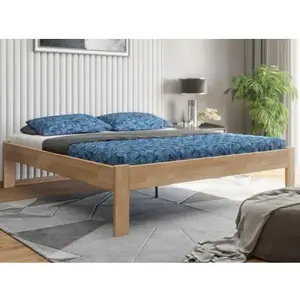 Postel Tema Futon 180x200 cm, přírodní buk obraz