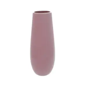Váza Luna 25 cm, růžová obraz