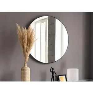 Nástěnné zrcadlo Esra 50 cm, černé obraz