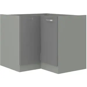 Dolní rohová kuchyňská skříňka Grey 90ND, 90 cm obraz