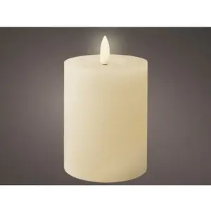 LED svíčka Lumineo 7x11, 2 cm, krémová obraz