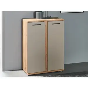 Úložná skříňka Kanada 68 cm, dub artisan/kašmírová béžová obraz