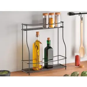 Stojan na dochucovadla a kořenky Balsamico Lava TouchTherm 2, černý obraz