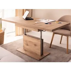 Rozkládací konferenční stolek s nastavením výšky Cortado 110-150 cm, dub artisan obraz