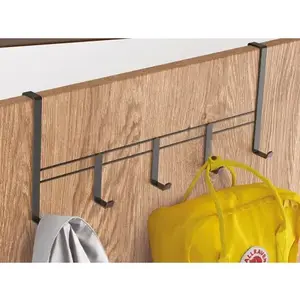 Závěsná lišta na dveře Lava TouchTherm L 38 cm, černá obraz