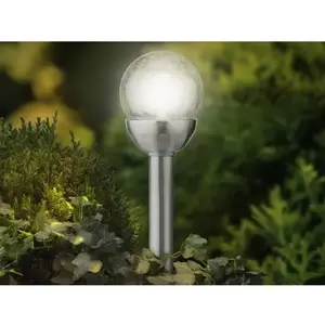 Solární lampa Koule 8x30 cm, efekt praskliny obraz