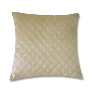 Dekorační polštář Christene 45x45 cm, béžový s kosočtverci obraz