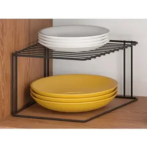 Stojan na talíře do skříňky Lava TouchTherm 25x15 cm, černý obraz