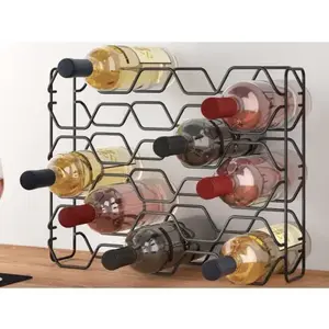 Stojan na lahve Hexagon 15, Lava TouchTherm, černý obraz