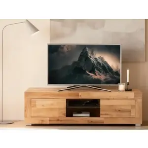 TV stolek s osvětlením Oakland 140 cm, dub montana obraz