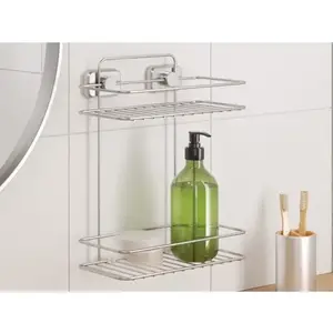 Koupelnová polička Reflex Luxy 2, chrometherm obraz