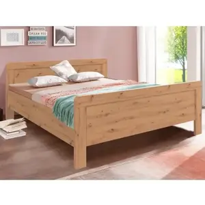 Postel Nadja 180x200 cm, dub artisan obraz