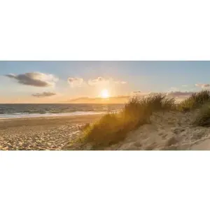 Panoramatický obraz na plátně Večer u moře, 140x60 cm obraz
