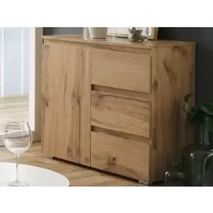 Komoda se zásuvkami Image 80 cm, medový dub obraz