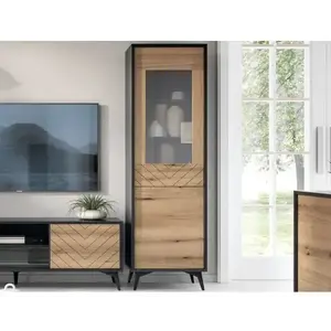 Vysoká vitrína Diamond obraz