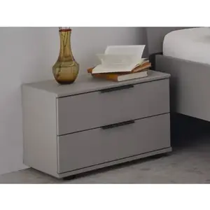 Set nočních stolků (2 ks) Tilburg, šedá sahara obraz
