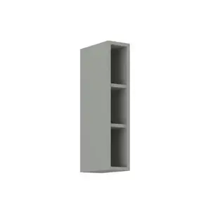 Horní kuchyňský regál Karmen 15G, 15 cm, světle šedý obraz