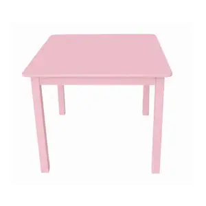 Dětský stolek Pantone 60x60 cm, růžový obraz