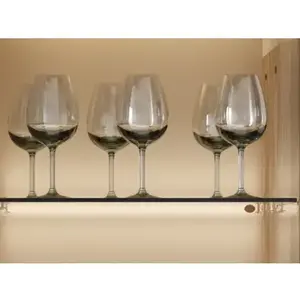 Set 3 ks lišta s LED světelným páskem (42 cm) Meolo, barva světla teplá bílá obraz