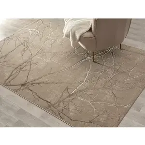 Koberec Creation 120x170 cm, béžový, motiv větve obraz