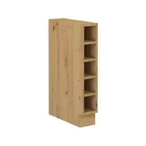 Dolní kuchyňský regál Modena, 15 cm, dub artisan obraz
