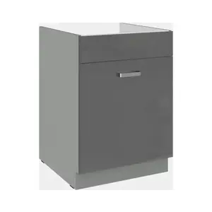 Kuchyňská dřezová skříňka Grey 60ZL, 60 cm obraz