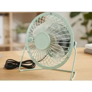 Ventilátor USB 15 cm, kov (mix barev) obraz