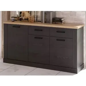 Komoda Duro 174 cm, dub riviera/dub cabezone obraz