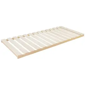 Laťový rošt v rámu Natural SM 140x200, 14 latí, pevný obraz