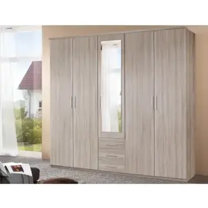 Šatní skříň Ben, 225 cm, dub sonoma obraz